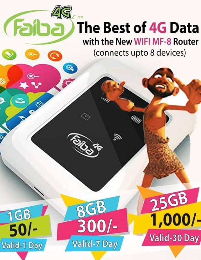 Faiba 4G cheap Internet for Online Writing